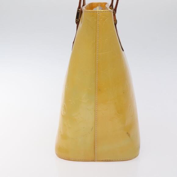 LOUIS VUITTON Monogram Vernis Houston Hand Bag Gris M91053 - Picture 3 of 16